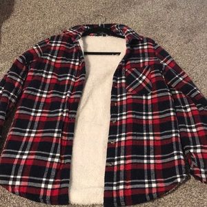 Winter furry flannel, Size S